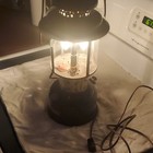 Coleman 220E Camping Lantern Metal Glass Model 220E Vintage Outdoor Light — photo 9