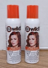 Lot Of 2 Jerome Russell B Wild Temporary Hair Color Spray 3.5 fl oz Tiger Orange