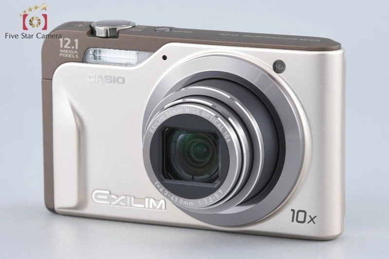 Casio EXILIM EX-H10 Gold 12.1 MP Digital Camera w/ Box - Image 2 of 4