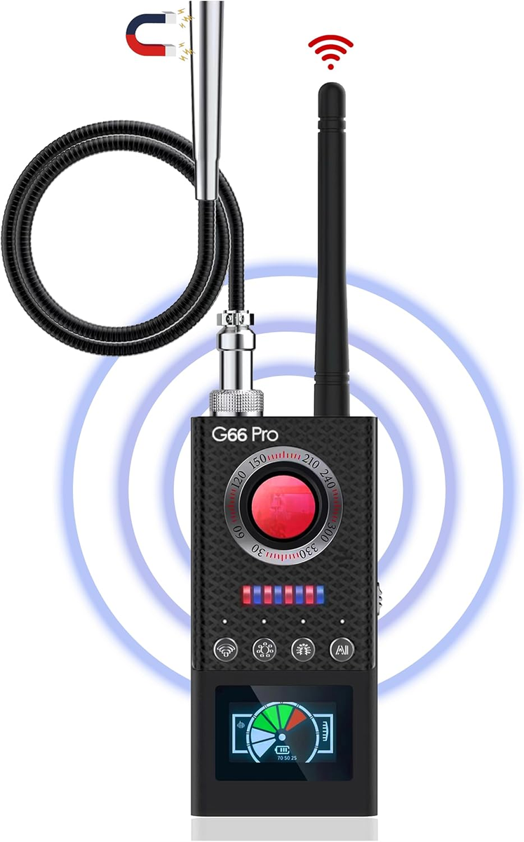 ginn！！監視カメラ JAXTIN G66 Pro Hidden Camera Detector with AI Auto Scan, Magnetic