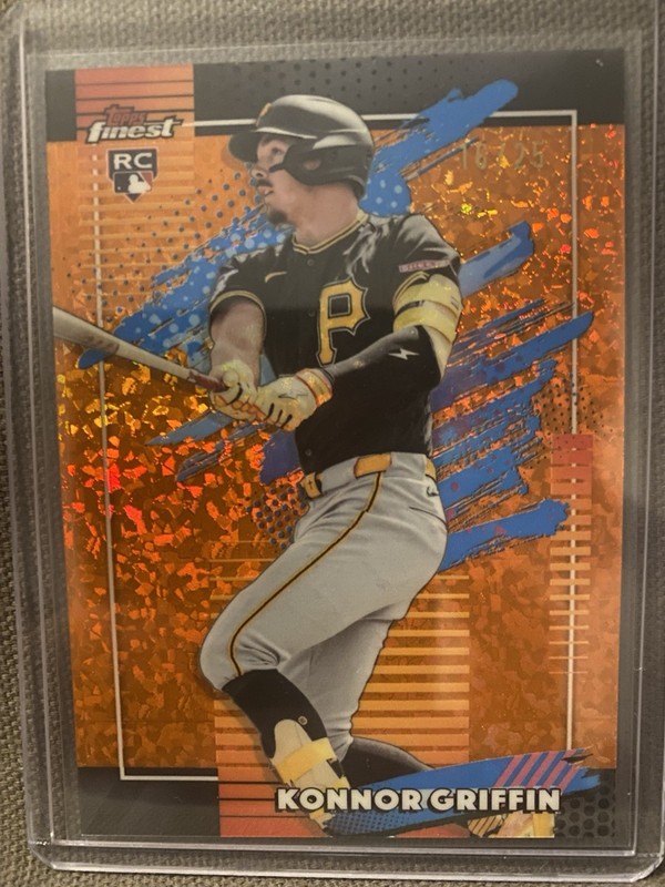 Konnor Griffin /25 2026 Topps Finest Orange Mini Diamond Uncommon