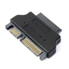 SATA 22Pin Male to Slimline SATA 13 Female Laptop CD-ROM Convertor Adapter