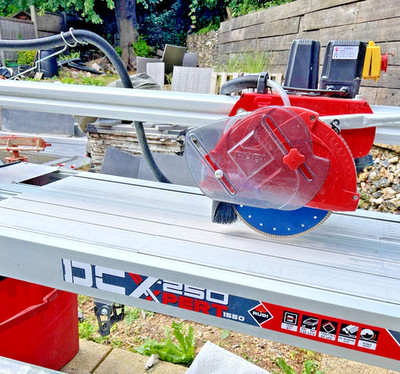 Rubi DCX-250 1550 Xpert elektrische Nass-Fliesensäge (110 V) - NUR ABHOLUNG Warrington