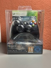 Xbox 360 Wireless Controller schwarz + Halo 4...