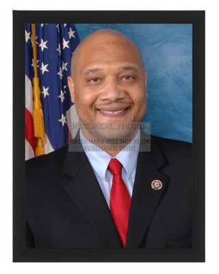 ANDRE CARSON UNITED STATES REPRESENTATIVE INDIANA 7TH 2023 8X10 FRAMED PHOTO