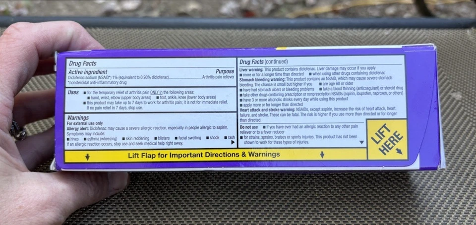 Aleve гель для местного снятия боли при артрите снят с производства 3,5 унц - Изображение 3 из 4