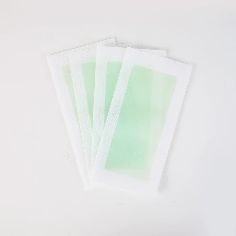 20PCS Hair Removal Paper Double Sided Cold Wax Strips Body Depilatory Patch Skin