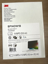 3M Anti-Glare Bright Screen Privacy Filter for 14" Widescreen Laptop, 16:10 Aspe