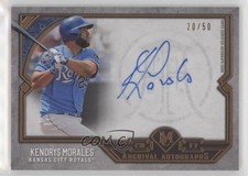 2017 Topps Museum Collection Archival Copper 20/50 Kendrys Morales Auto 0t08