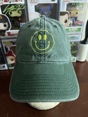 The Game Smiley Face Strapback Hat / Cap - Gray - WBX on Back 