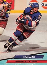 Ed Olczyk 1992-93 Ultra #245 Winnipeg Jets Hockey