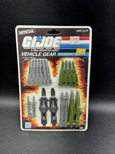G.I. Joe ARAH Vehicle Gear Accessory Pack #1 Armaments 1986 Hasbro #6098 Gi Joe