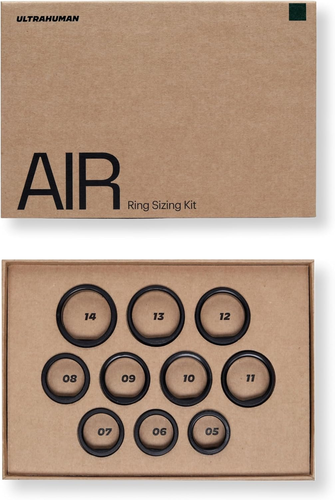 ULTRAHUMAN Air-Smart Ring Health Tracker, Sleep & Fitness Tracker, Smart Ring fo - Foto 10 di 12