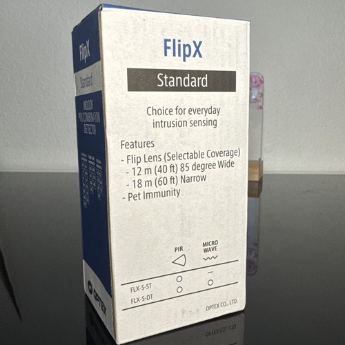 OPTEX - FlipX - FLX-D-DT-X5 Indoor PIR/ Combination Detector Free Shipping A22 - Picture 3 of 5