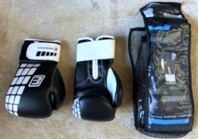 Energetics Boxhandschuhe Schwarz UNI Training Fitness Boxen