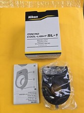 Nikon SL-1 Macro Cool-Light Ring Flash con scatola
