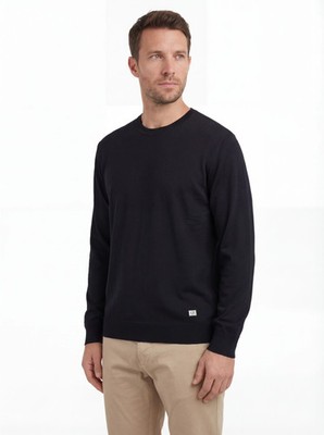 C.P. Company Herren Langarmshirt nachtblau Größe 46-52