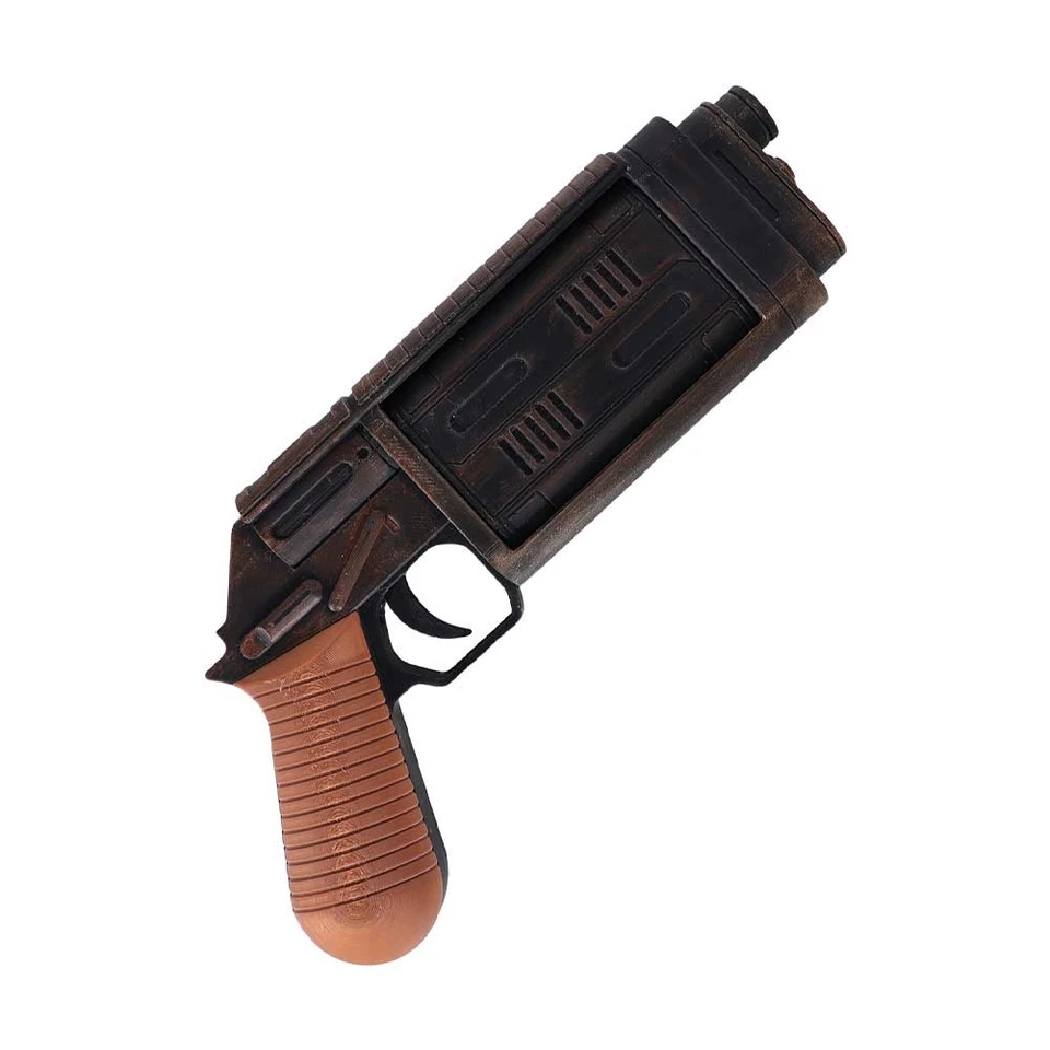 Pistola de Cosplay Cassian Andor Impresa en 3D Marrón Arma Blaster Pistola Decoración Foto 4 de 4