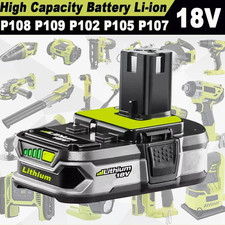 1~2x 18V 9Ah Lithium Battery For RYOBI P108 ONE PLUS RB18L26 5/8.0AH / Charger🔥
