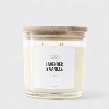 Lavender  Vanilla Soy Candle