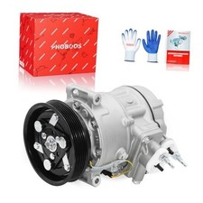 A/C Compressor with Clutch Compatible with Volvo XC60 XC70 XC90 S60 S80 V60