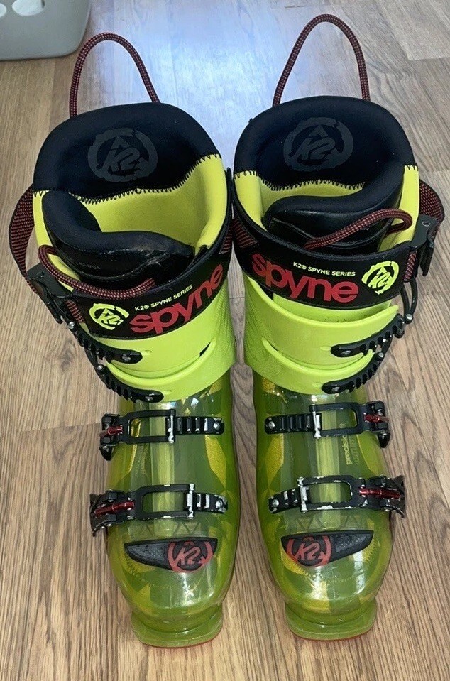 スキーブーツ【K2 spyne 120】 26.5㎝ K2 SpYne 130 Alpine Men's Size 26.5 Ski Boots - Green, Red | eBay