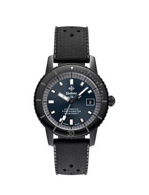 NEW Zodiac Super Sea Wolf Ceramic Compression Diver Automatic Watch Blue ZO9595