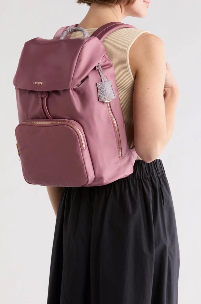 NEW Tumi Voyageur RYLEY 16.25” Nylon Laptop Backpack - ORCHID PINK
