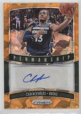 2019-20 Panini Prizm Penmanship Orange Ice Prizm Cam Reynolds #PM-CRN Auto 6z2