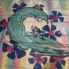 Disney Surfing Stitch Shower Curtain Walt Disney World Open Package