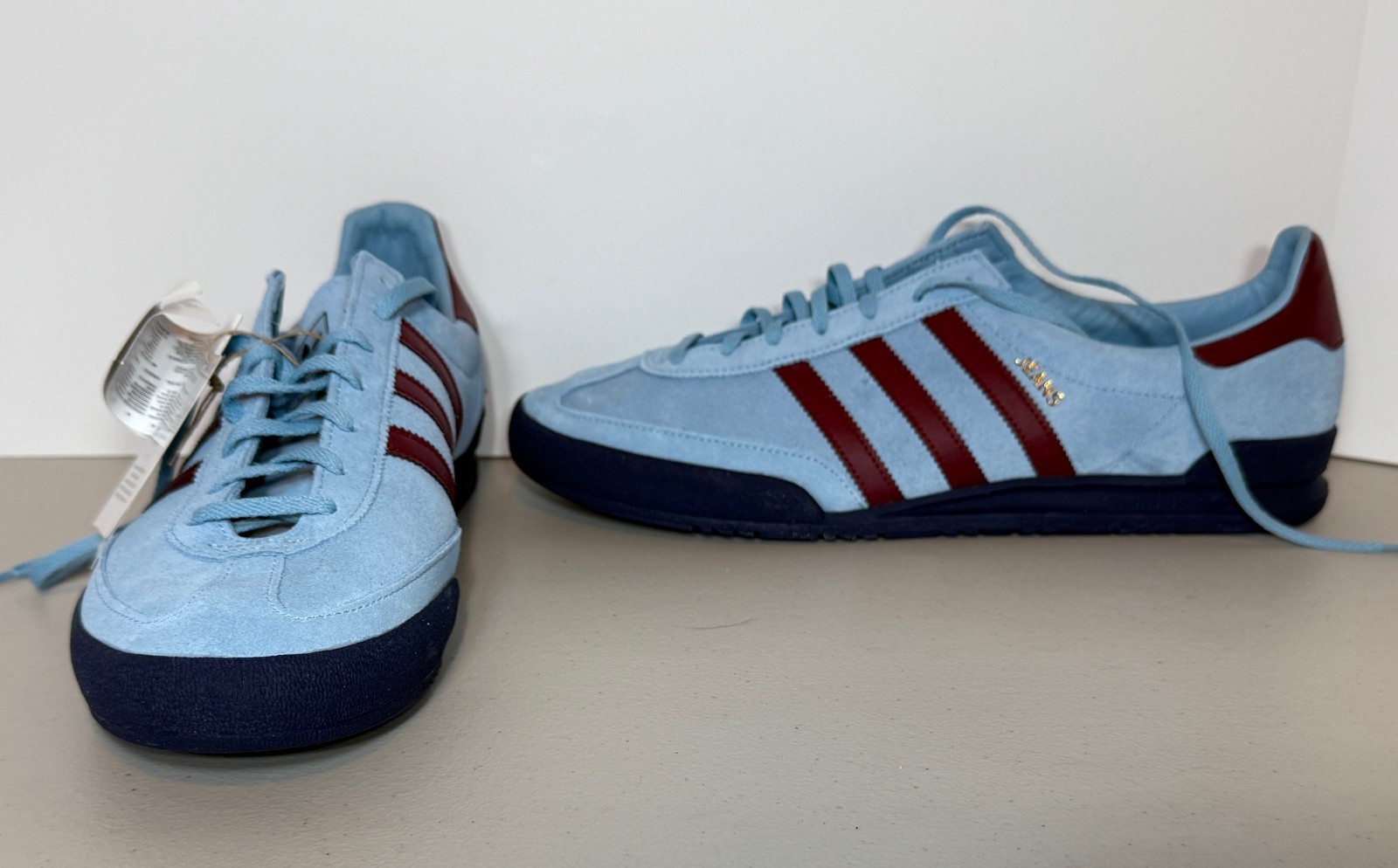 Size 13.5 - Adidas Jeans Light Blue/Claret/Navy GZ8329