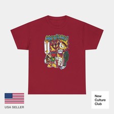 Camiseta Skate Clásica World Industries Devil Man Mexicali Parodia Años 90 Y2K Rara