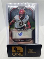 2023 Prizm - Saturday Star - Will McDonald IV - Jets 