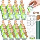 Baderke 24 Pcs 50 ml /1.7 oz Patron Shot Bottles Empty for Drinks Mini Tequil...