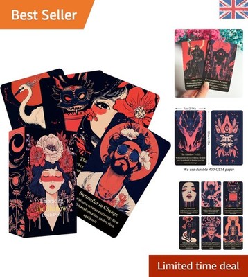 Authentische Selbstfindung mit Umarmung des Schattens - 42 Orakelkarten Geschenkset