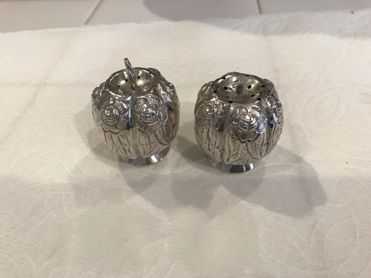 メキシコ製salt & pepper、Taxcoのミッドセンチュリー調 刻印入り