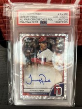 2023 Topps World Baseball Classic - Autographs Jeremy Pena #AV-JPE 09/99