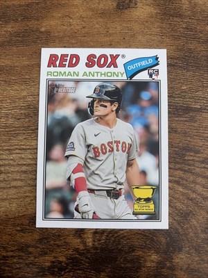 2026 Topps Heritage - Roman Anthony #86 All Star Rookie Cup Boston Red Sox
