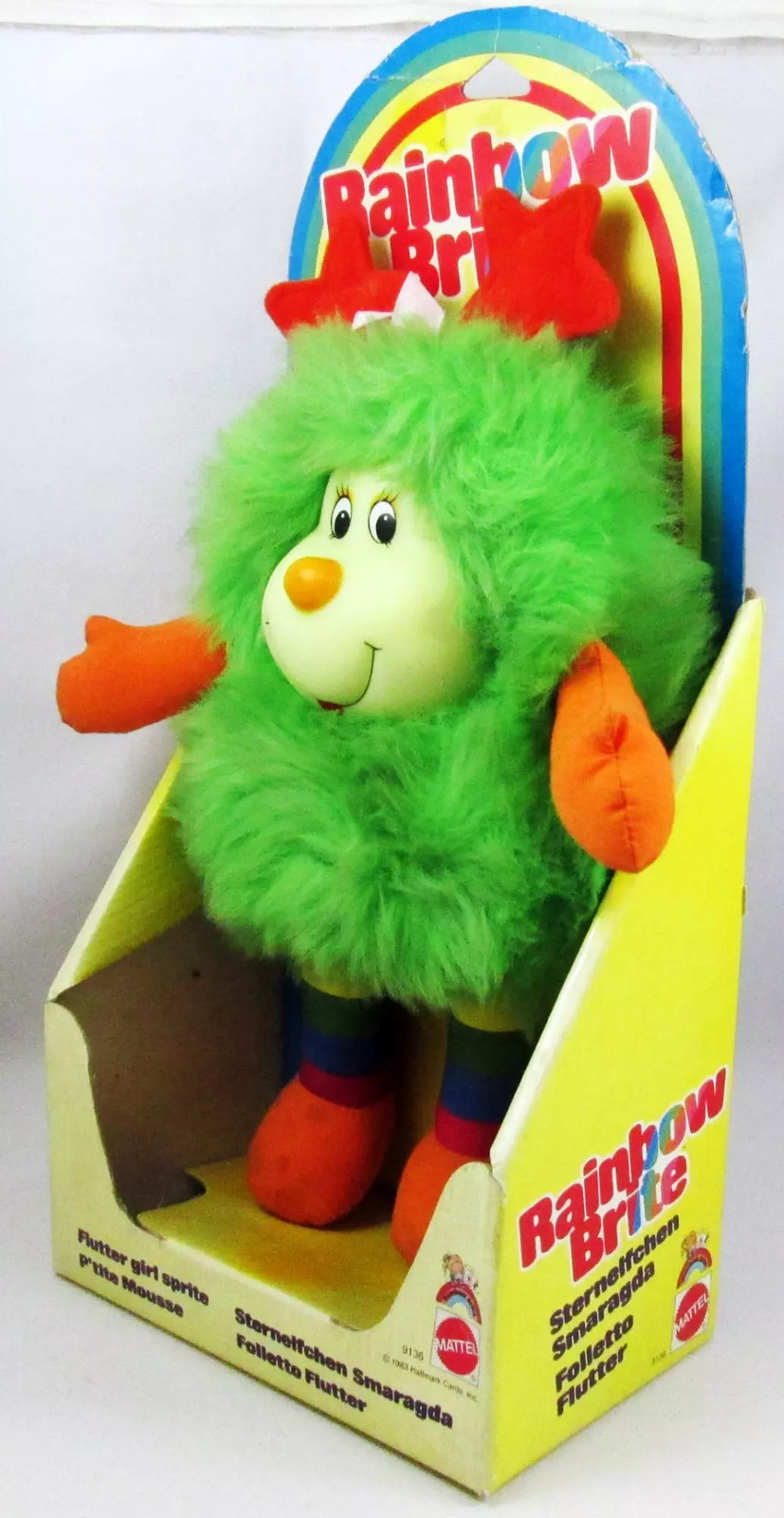 Poupée de collection Rainbow Brite par Mattel - Édition Flutter Sprite P'tite Mousse