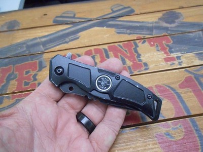 Klein Tools Electrician Pocket Knife Frame Lock Plain Edge Blade