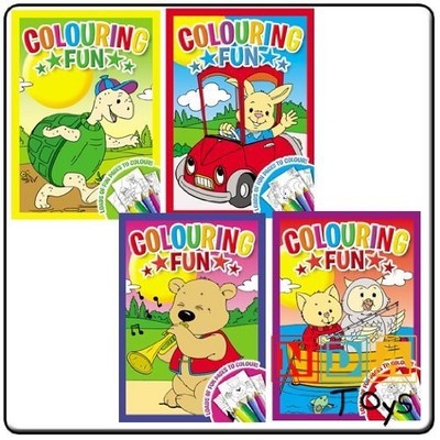 COLOURING FUN COLOURING BOOK,