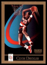 Clyde Drexler 1990-91 SkyBox #233 Trail Blazers NBA READ FREE SHIP AutographDen