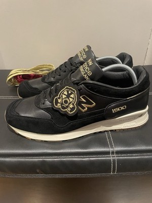 V RARE '15 FOOTPATROL X NEW BALANCE 1500 ENCYCLOPAEDIA UK 11 Mi ENGLAND M1500FPK