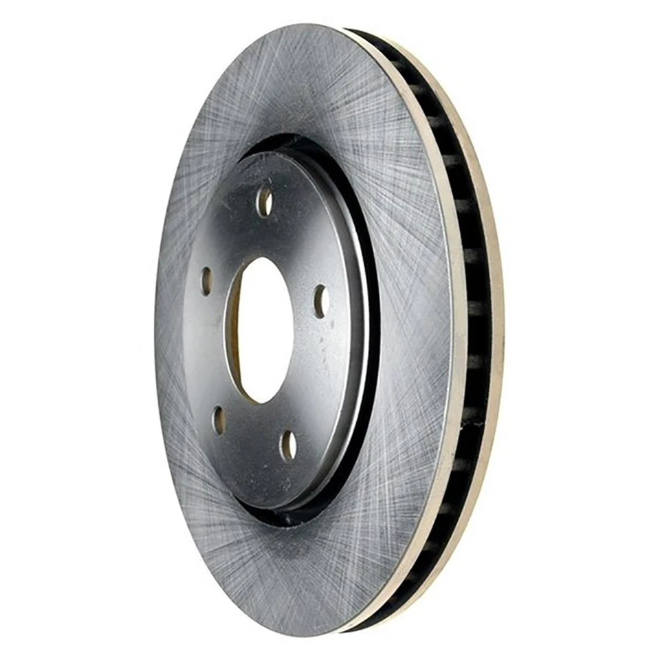 Комплект передних тормозных дисков + керамические колодки и оборудование для Volkswagen Routan 2009-2010 годов выпуска - Изображение 3 из 4