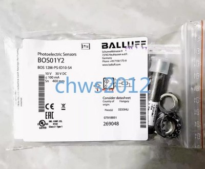 1 PCS NEW IN BOX   Photoelectric sensor BOS 12M-PS-ID10-S4 BOS01Y2 #tp