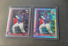 2025 Topps Chrome Update Kevin Alcantara Rookie Debut X-Fractor & Base