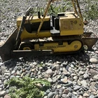 Tonka Mighty Tonka T-9 Pressed Steel Dozer Yellow Black Vintage Toy