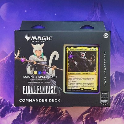 Scions & Spellcraft Magic The Gathering MTG Final Fantasy Set Commander FIN Deck