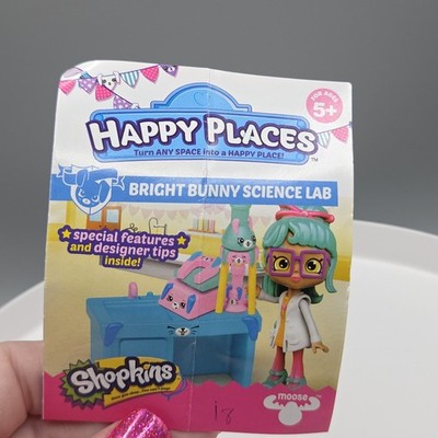 Shopkins Happy Places Bright Bunny Science Lab Welcome Pack Cici