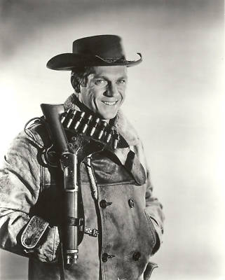 STEVE MCQUEEN #367 B&W Wanted Dead or Alive 8x10 Photo with Gun | eBay